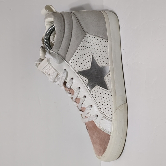 Vintage Havana Shoes - Vintage Havana Axel high top sneaker blush silver women size 7.5